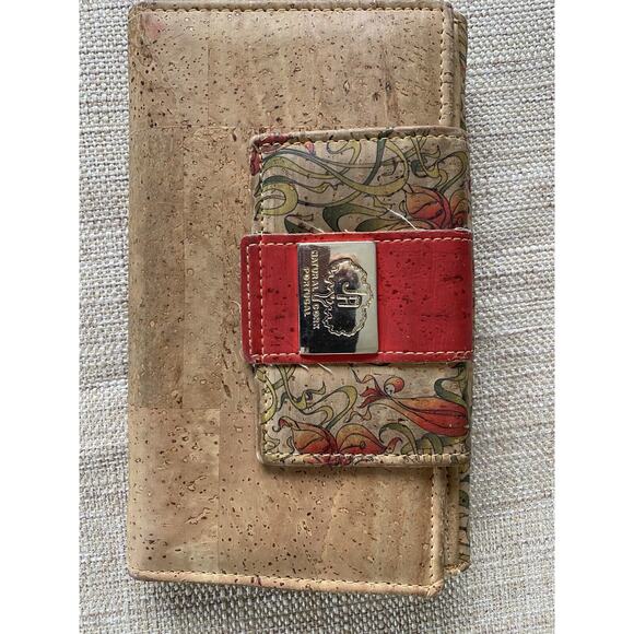 JA NATURAL CORK PORTUGAL WALLET CARD HOLDER - Picture 1 of 8